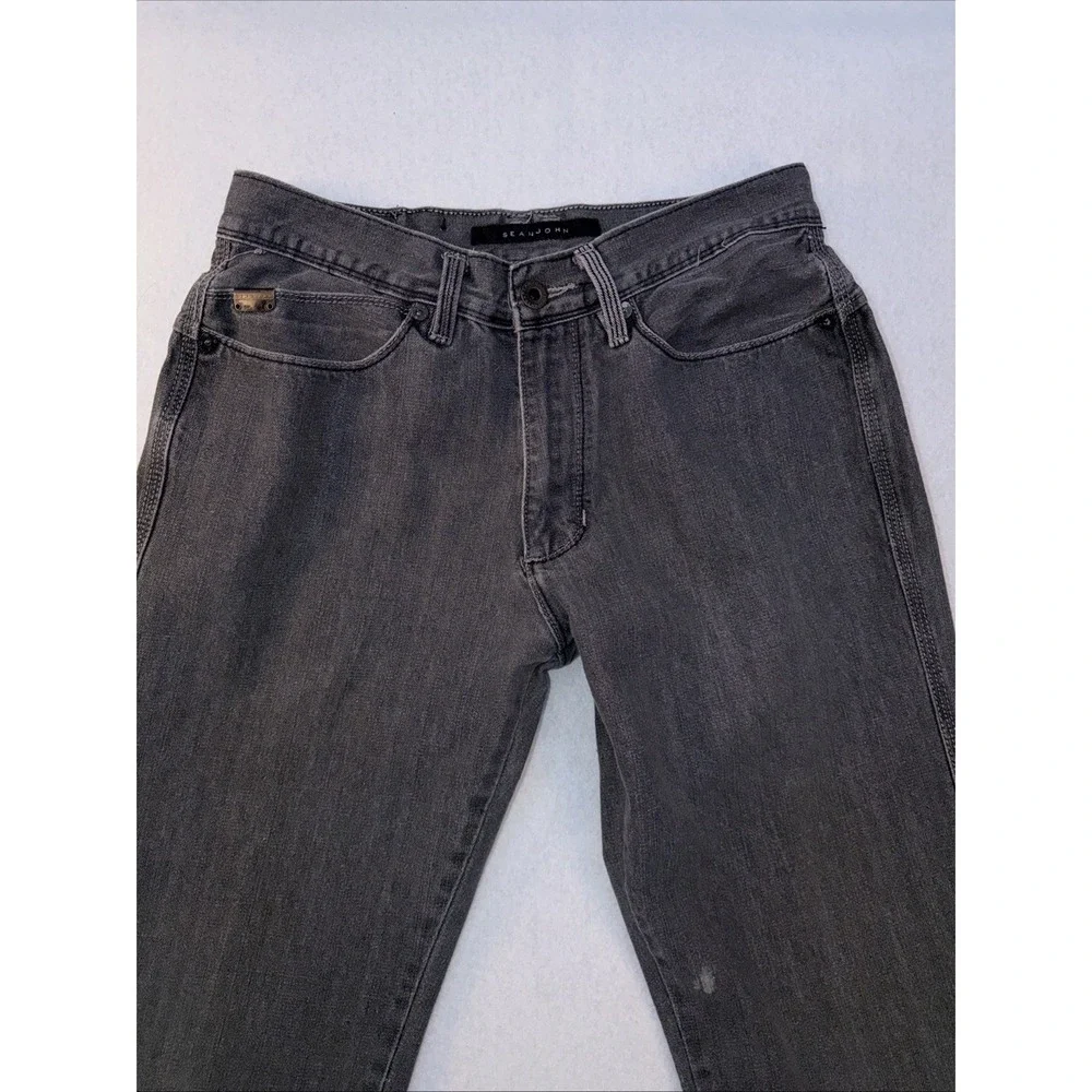 Sean John Hamilton Classic Relaxed Fit Jeans Mens Size 32‎  Gray